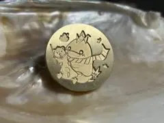 真鍮製 動物モチーフ（ペンギン・カワウソ）シーリング彫刻スタンプ 直径30mm