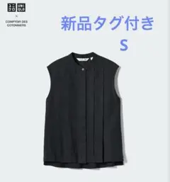 新品　ユニクロ　コントワー•デ・コトニエ　リネンブレンドノースリーブブラウス