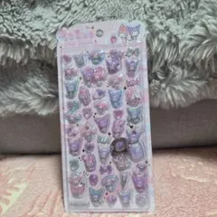 【匿名】うるちゅる　ポップシール　マイメロディ　クロミ　正規品