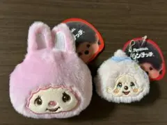 モンチッチ　フェィスぬいぐるみキーホルダー　チムたん