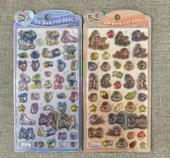 正規品　うるちゅるポップシール　ドナルド&デイジー　チップ&デール　ディズニー