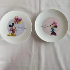 ミッキー・ミニー ケーキプレート 2枚セット