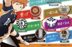 ハイキュー！！　白鳥沢学園高校 ピンバッジ