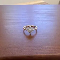 値下げ中【大粒は正義】0.885ct Pt900 一粒ダイヤモンド リング 9号 