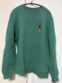 STUSSY ステューシー スウェット グリーン S