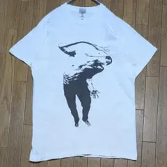 90s USA製 WK interact　Ｔシャツ　Ｍ　WK-INTERACT