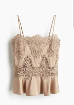 H&M レディース　キャミソール　ビスチェ