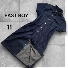 EAST BOY イーストボーイ デニムシャツワンピース 半袖 11号のサムネイル