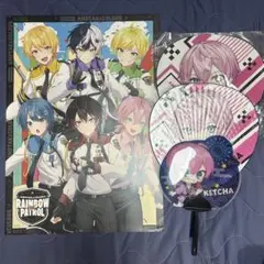 AMPTAK×COLORS けちゃ うちわ ポスター CD特典