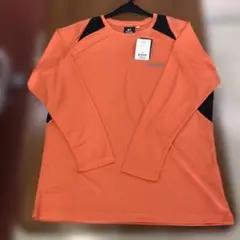 Kaepa オレンジ /ブラック長袖TシャツLLサイズ