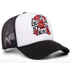 【早い者勝ち‼️】 ラロパ メッシュキャップ 新品未使用 ブラック ホワイト