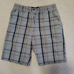 BILLABONG チェック柄 ショートパンツ 34インチ