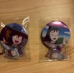 忍たま乱太郎 トレーディング チャーム付き缶バッジ 土井半助 立花仙蔵