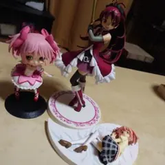 魔法少女まどか★マギカ　鹿目まどか+佐倉杏子フィギュアセット