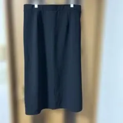 しまむら　yuki ロングナロースカート　ブラック　4L