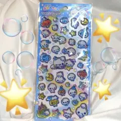 【国内正規品/即日発送】 キャンディグリッターステッカー あわわちゃん