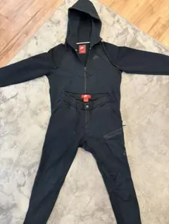 赤タグ Nike テックフリース セットアップ ブラック パーカー＋パンツ