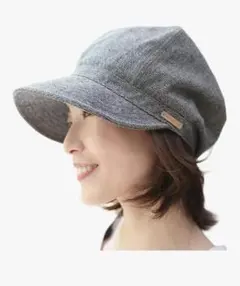 ★グレー ヘリンボーン キャスケット★