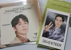 SEVENTEEN バーノン　鳥貴族　コースター　インスタントフォトのセット