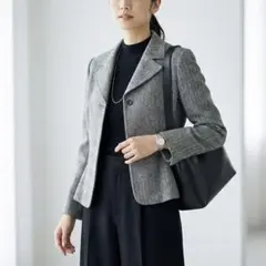 G7581*BALLSEY ボールジィ☆ウール☆テーラードジャケット☆グレー