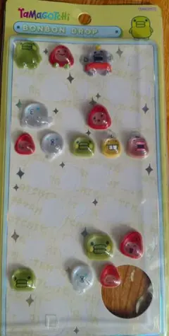 ボンボンドロップシール　たまごっち　くちぱっち　正規品　おすそわけ　バンダイ