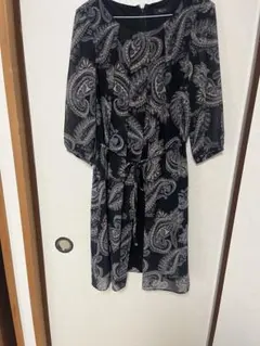 ジャージワンピース ひざ丈ワンピース