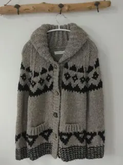 カウチン カーディガン