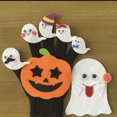 手袋シアター（キャベツの中から・ハロウィンバージョン）