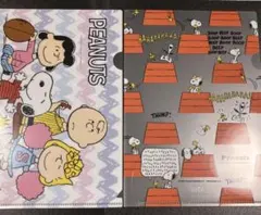 【未使用品】クリアファイル2枚セット　A5サイズ　スヌーピー