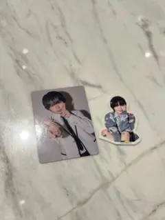 なにわ男子　大西流星　HARD WORK ファミクラストア盤　トレカ シール