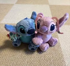 東京ディズニーリゾート スティッチ エンジェル ペアぬいぐるみ - メルカリ