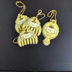 ポムポムプリン キーホルダー 4個セット
