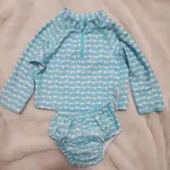 スイムウェアセット 18month 70〜80 グリーンスプラウツ