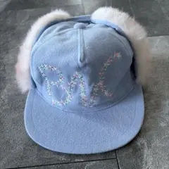 バナナチップス 耳当て付きキャップ