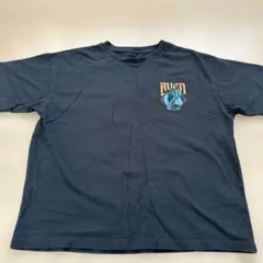 RVCA スネークデザイン ブラックTシャツのサムネイル