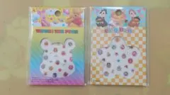 【同梱割引】ディズニー ネイルシール 2種セット くまのプーさん チップ＆デール