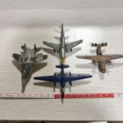 航空機 ミニチュアモデル 4機セット