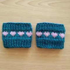 No.69 ウール100%あったかリストウォーマー♪