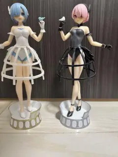 Re:ゼロから始める異世界生活 レム ラム フィギュア 2体セット