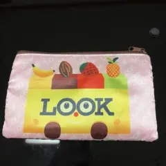 不二家 LOOK チョコレート ポーチ