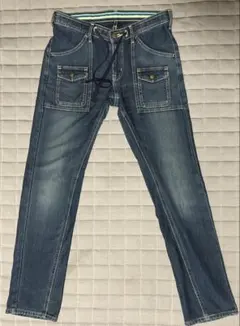 Lee リー デニム ブッシュパンツ スキニー ストレッチ LM0759のサムネイル