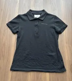 BRIEFING ブリーフィング　半袖ニットポロ　XS 黒