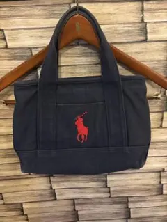 POLO RALPH LAUREN キャンバスポニーミニトート