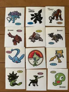ポケモンシールセット ダイパ伝説 ポケモン ダイヤモンドパール バトル シール 10枚セット 伝説