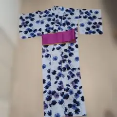 浴衣コスモス柄【帯付き】のサムネイル