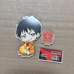炎炎ノ消防隊 くじ引き堂 森羅日下部 アクリルスタンド アクスタ 缶