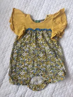 RAG MART 花柄 ロンパース カバーオールのサムネイル