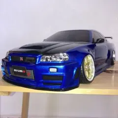 タミヤ 日産 スカイラインgt-r r34 1/10 ラジコンボディ yd-2 - メルカリ