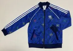 美品　アディダスオリジナルス　トラックジャケット　ジャージ 100cm 総柄