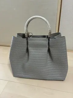 N*a様 Gianni Notaro グレー トートバッグ③のサムネイル